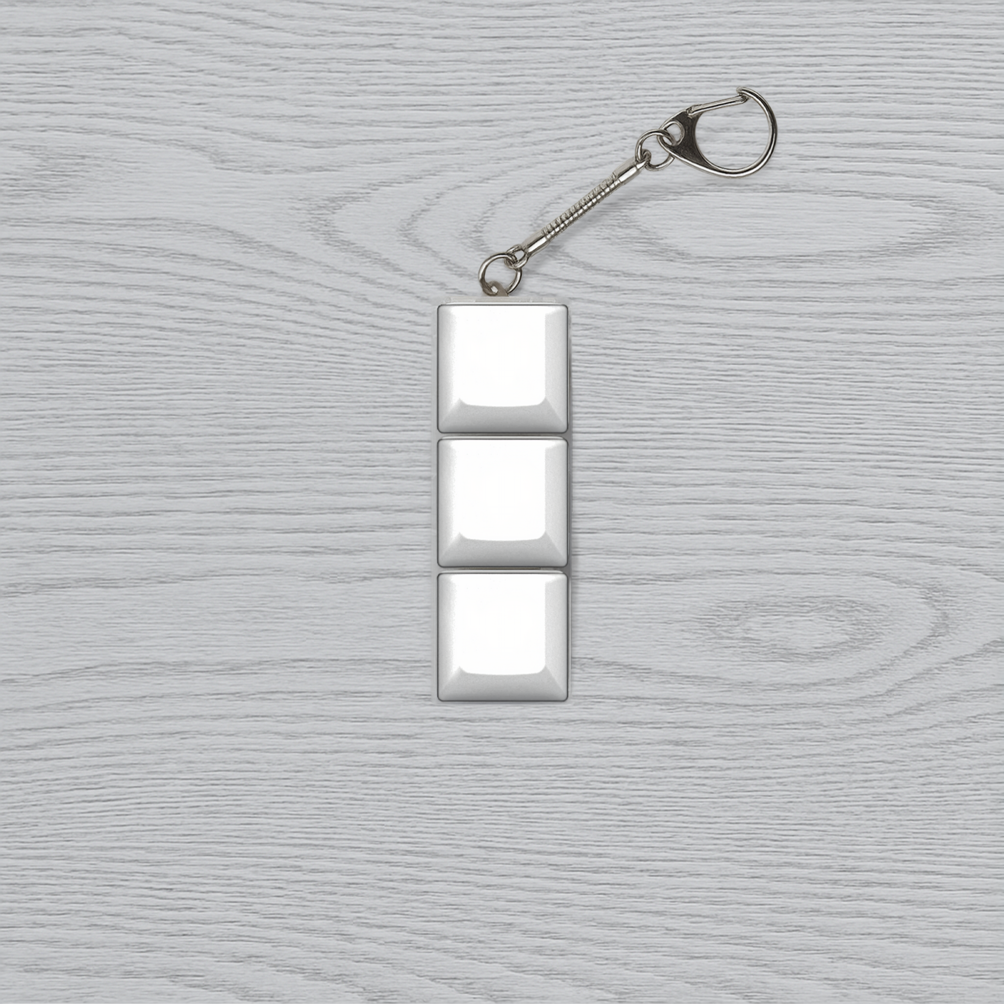 Custom 3 Key Clicker Keychain