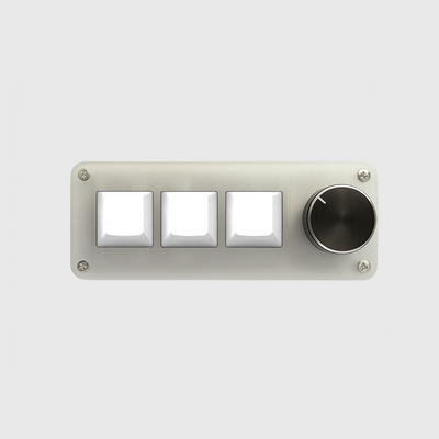 Custom 3 Key Macro Pad