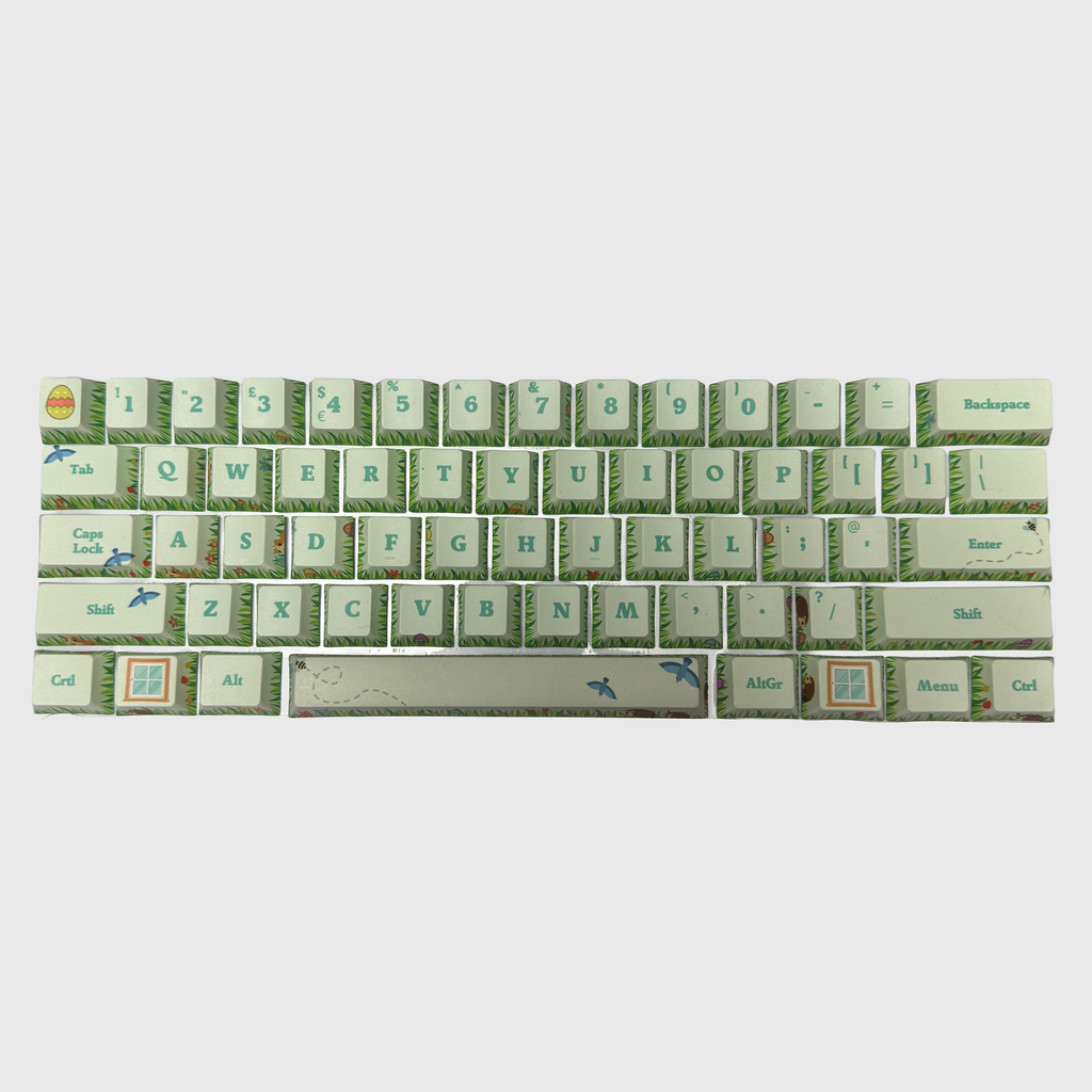 Egg Hunt - Custom Mechanical Keyboard (Choose your size)