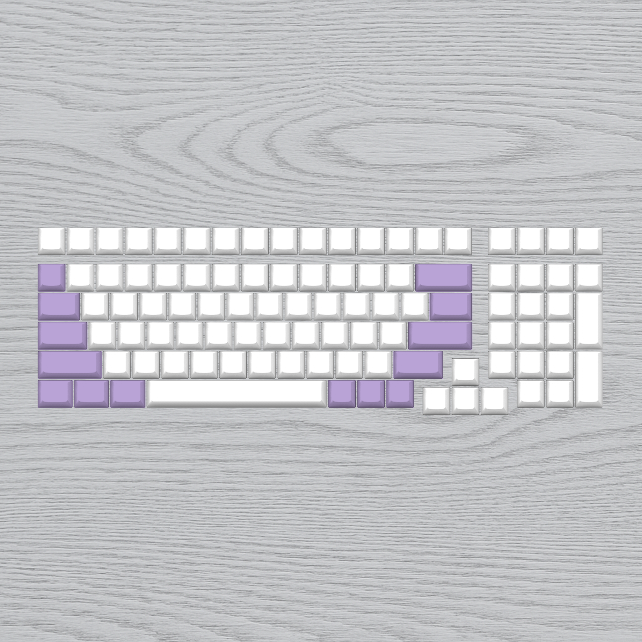 Design Your Own ANSI 1800 Exploded (100 Keys) Keycap Set - Tech Toppers
