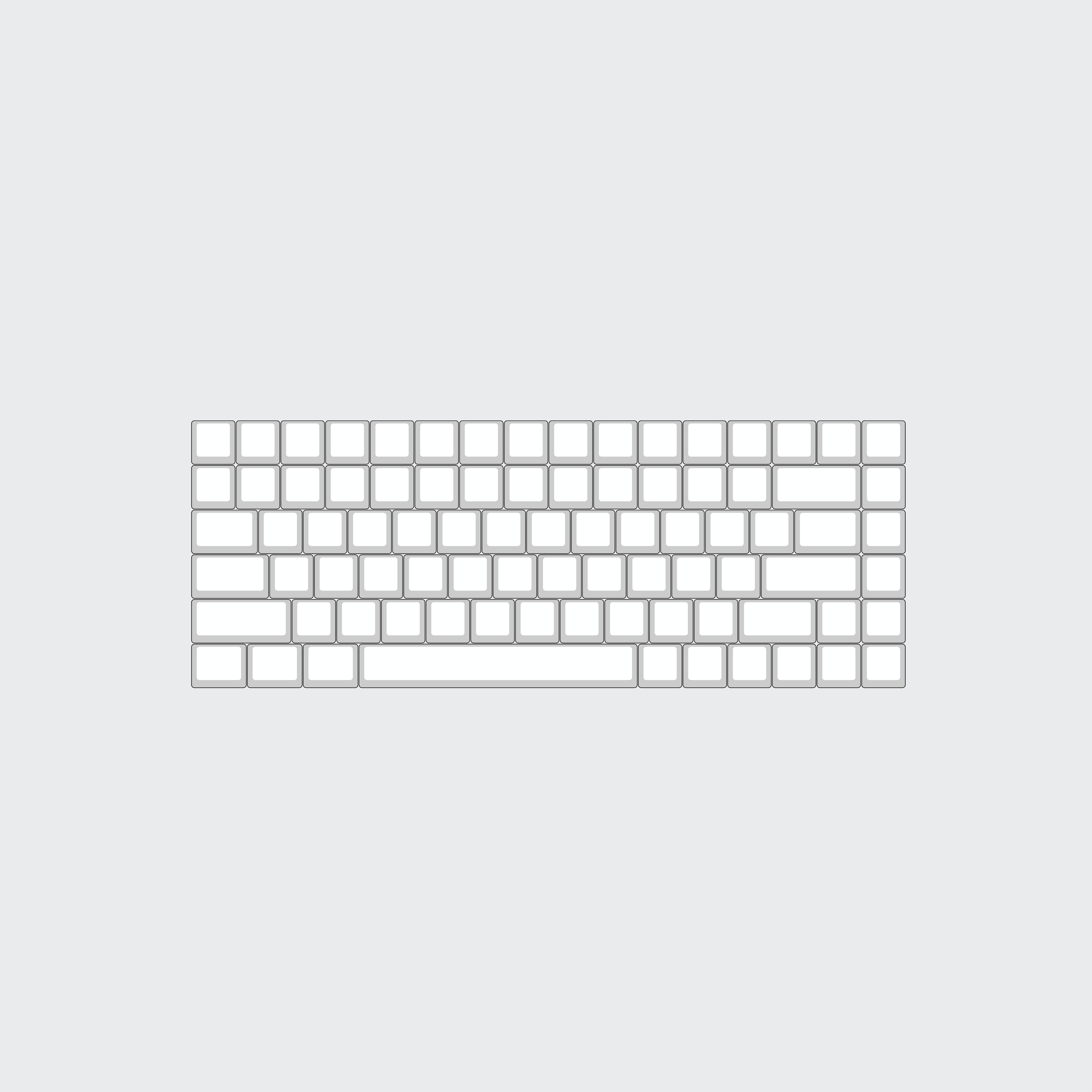 ANSI 75% (84 Keys) Custom Keycap Set
