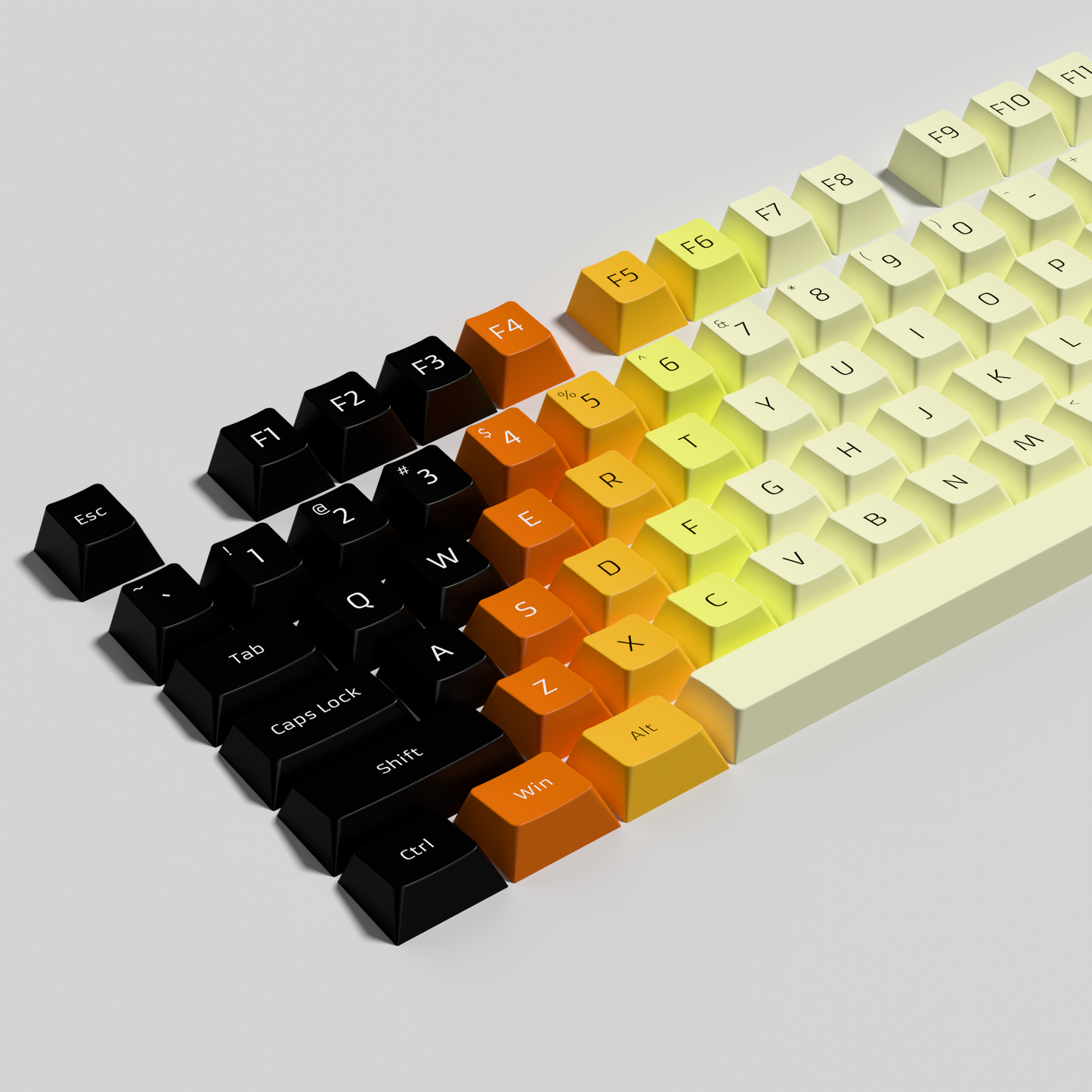 Colour Shift - Custom Keycap Set - Multiple Colours