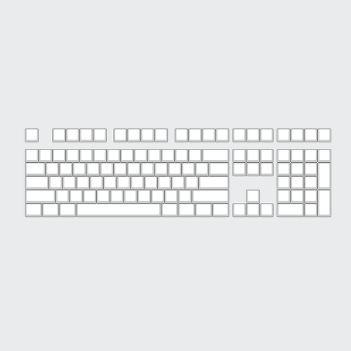 ANSI 100% (108 Keys) Custom Keycap Set