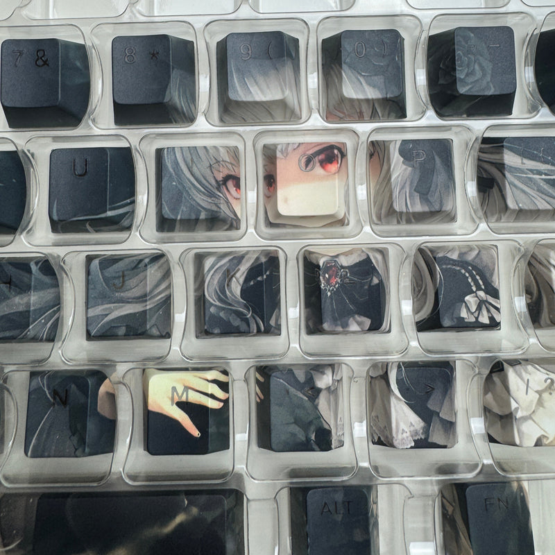 Custom Shine through Keycaps - Choose your layout