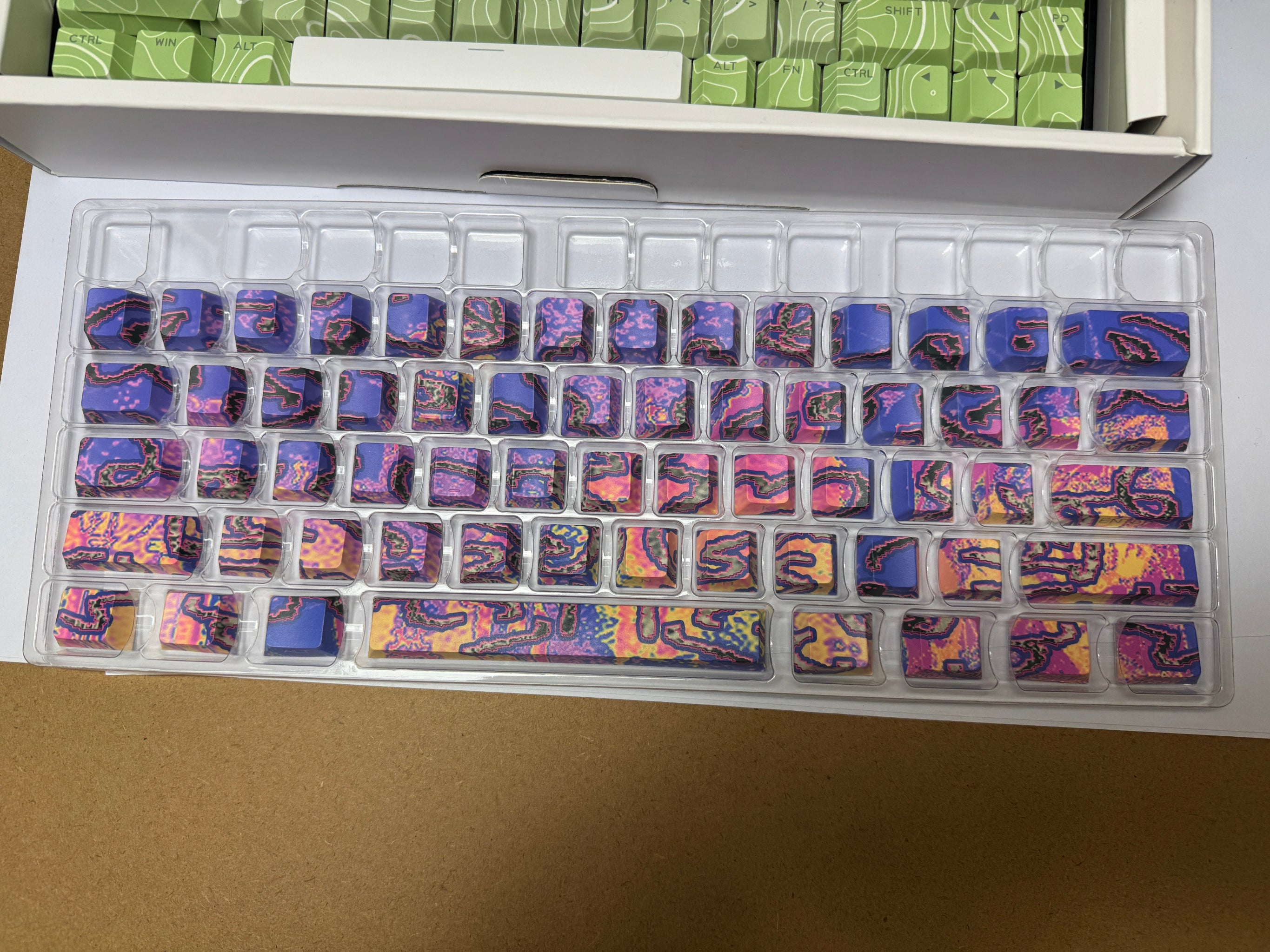 Design Your Own ANSI 65% Exploded (68 Keys) Keycap Set