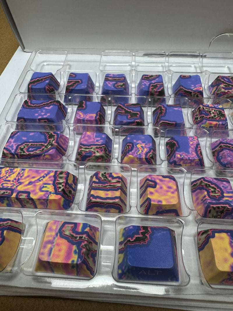 Custom Shine through Mechanical Keyboard - Choose your layout