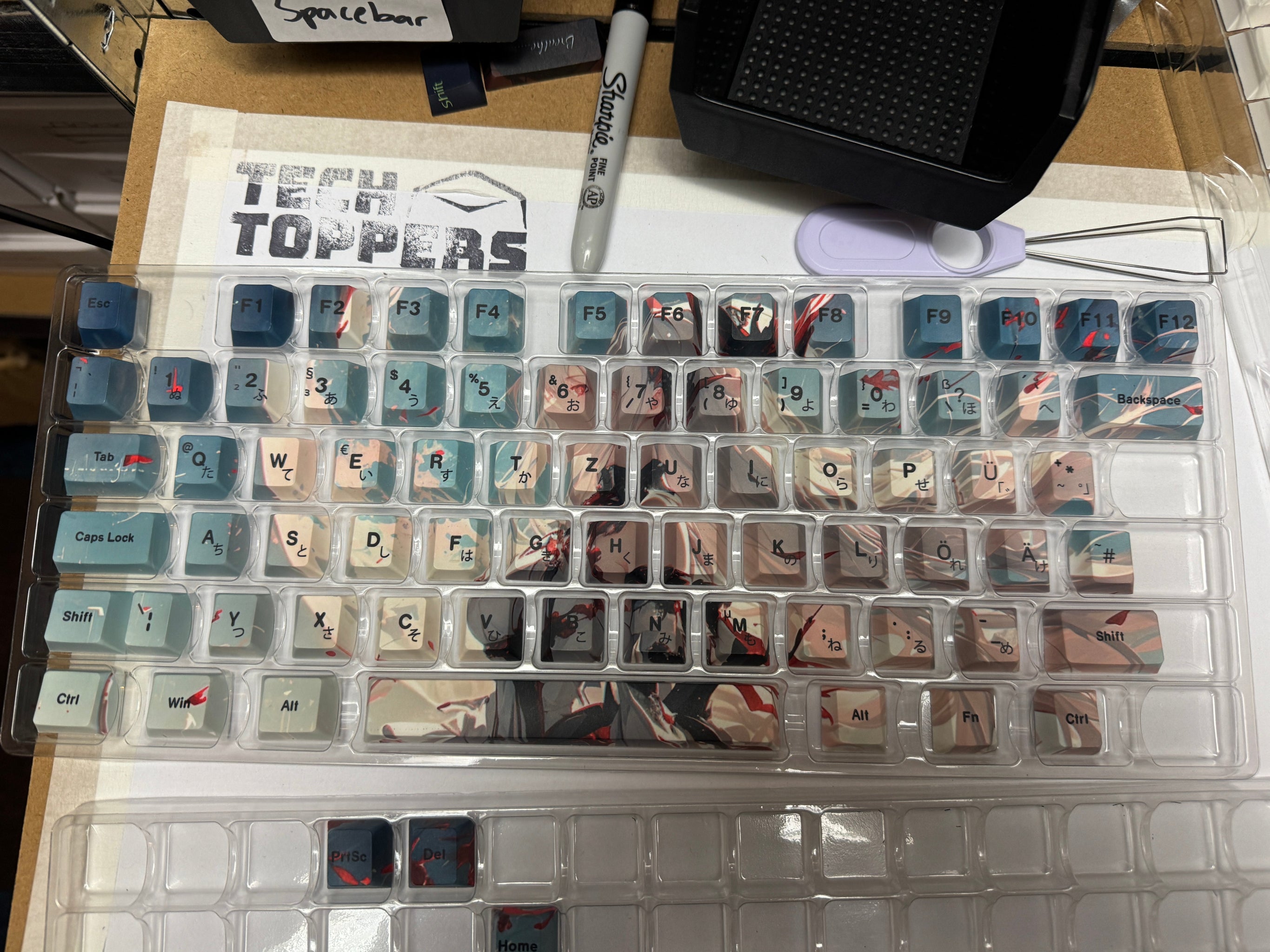 Design Your Own ISO 75% Exploded (84 Keys) Keycap Set