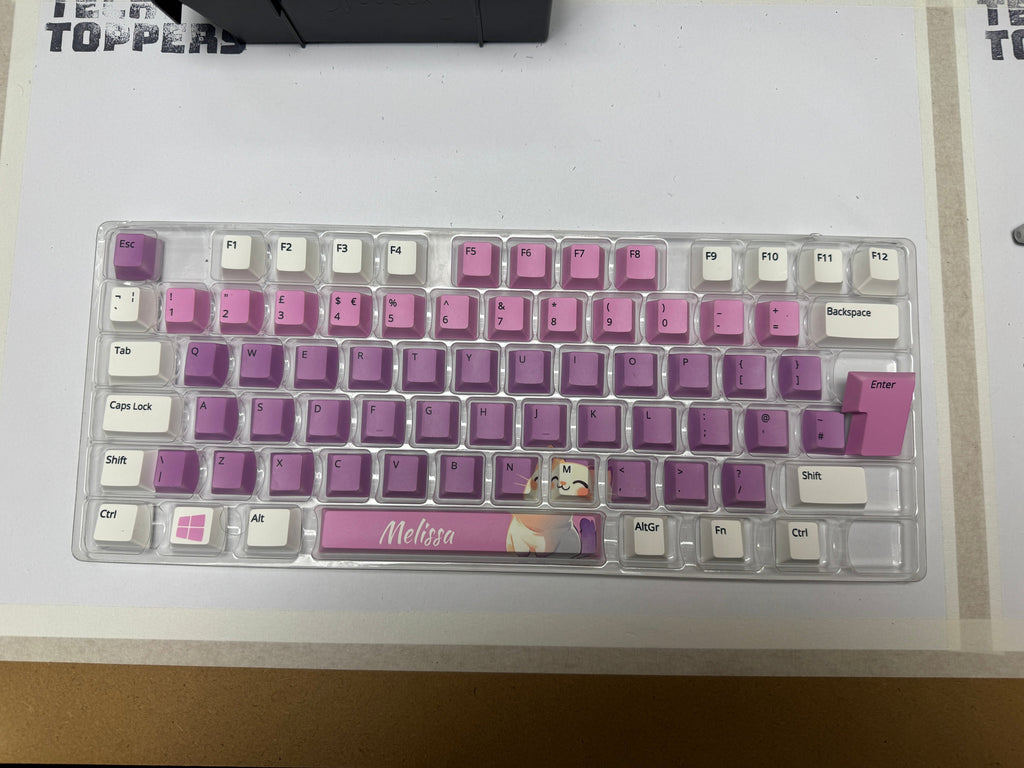 Design Your Own ISO 75% Exploded (84 Keys) Keycap Set