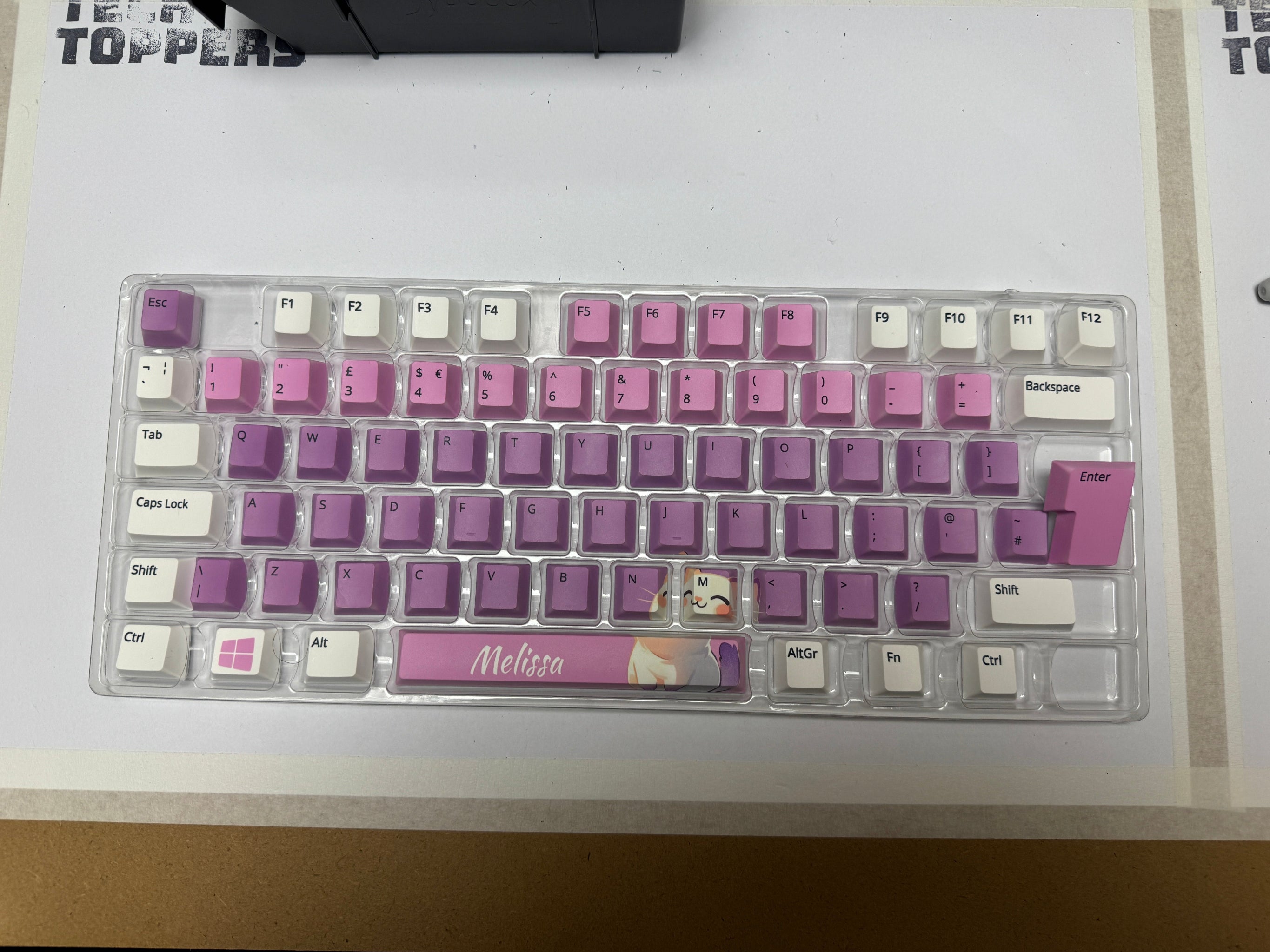 Design Your Own ISO 75% Exploded (84 Keys) Keycap Set