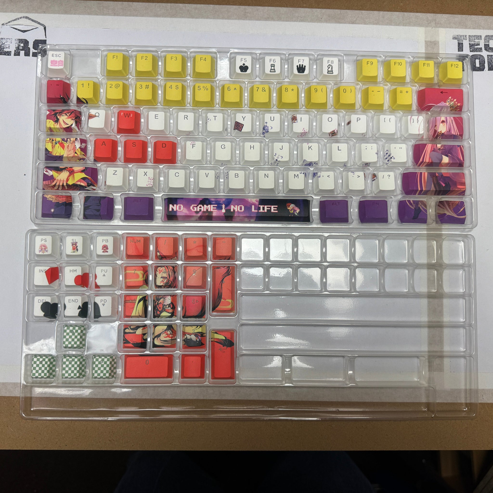 Design Your Own ANSI 100% (104 Keys) Keycap Set