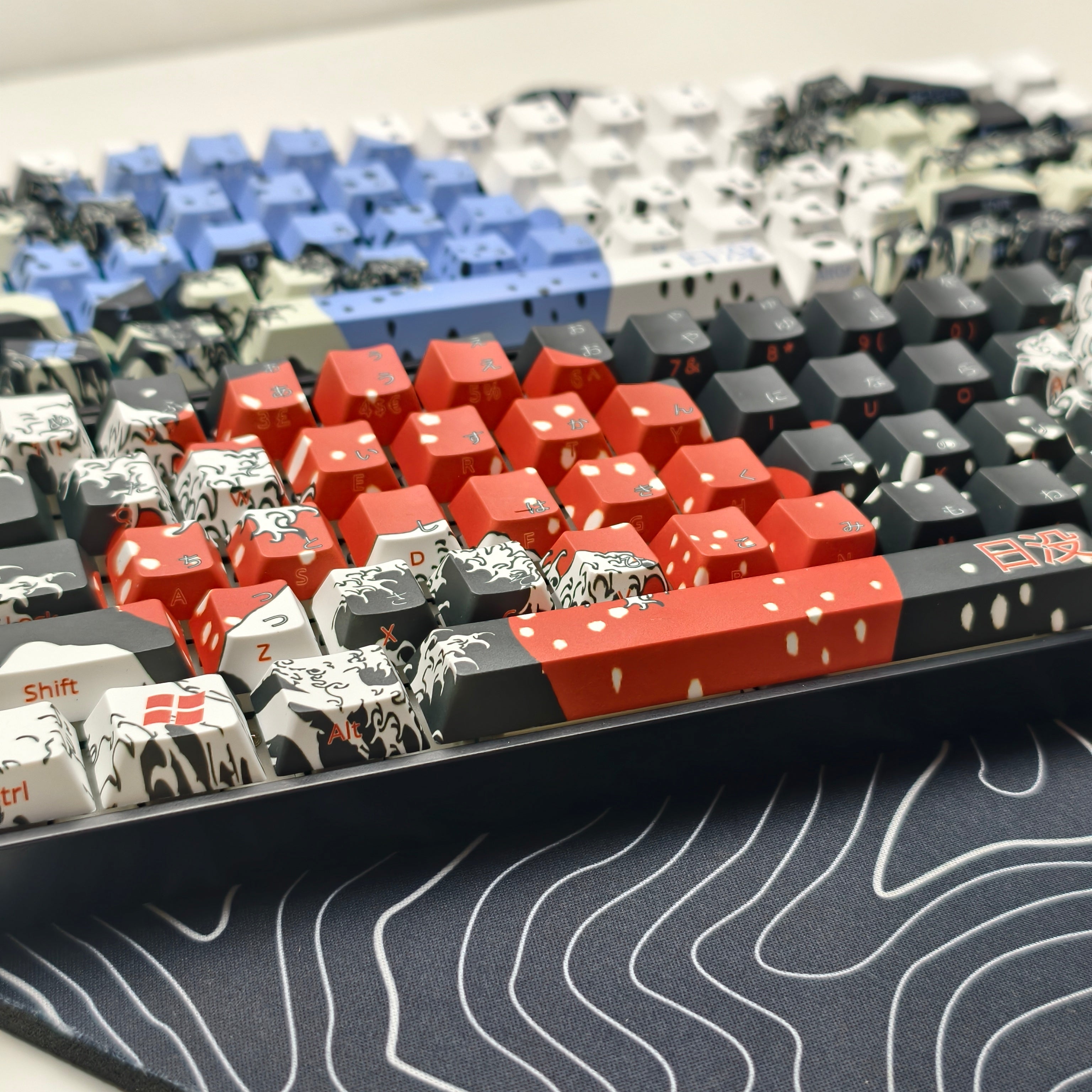 Design Your Own ANSI 65% Exploded (68 Keys) Keycap Set
