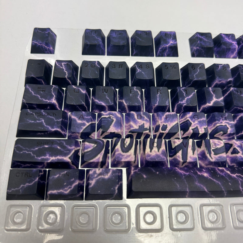 Custom Shine through Mechanical Keyboard - Choose your layout