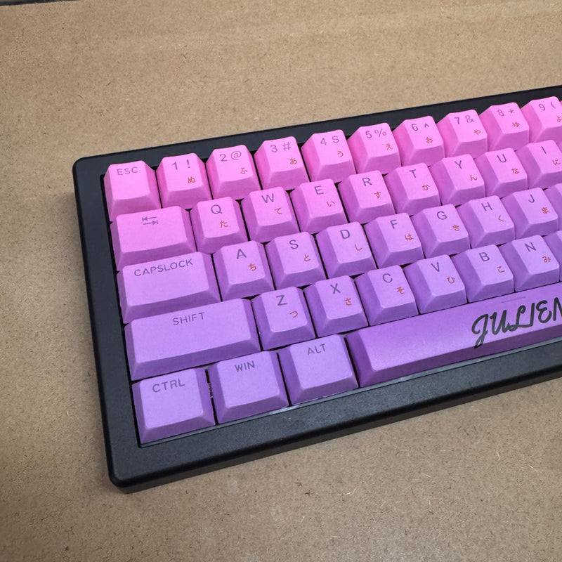 Custom Shine through Mechanical Keyboard - Choose your layout