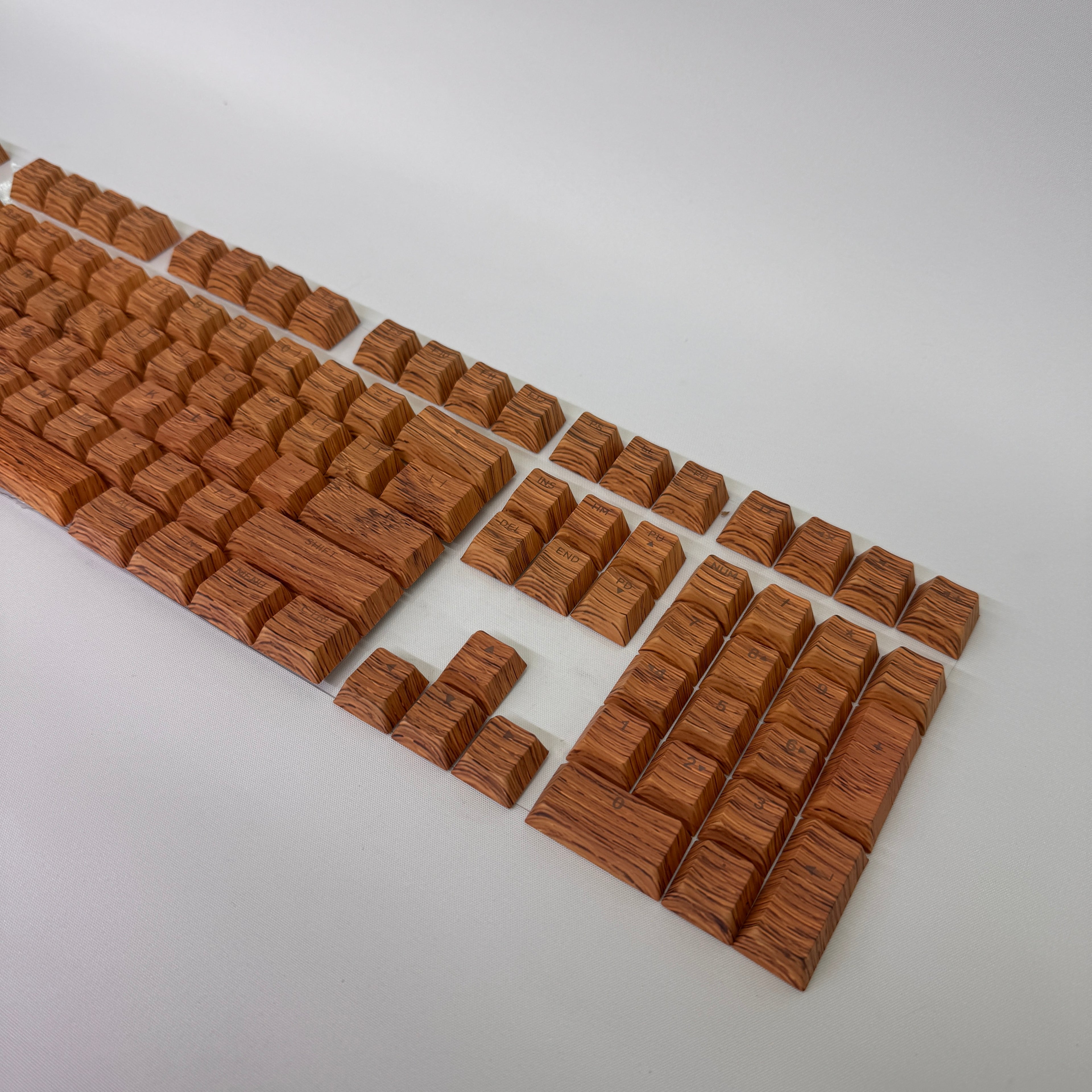 Wooden - Custom Keycap Set (Choose your Layout)