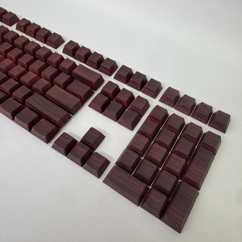 Wooden - Custom Keycap Set (Choose your Layout)