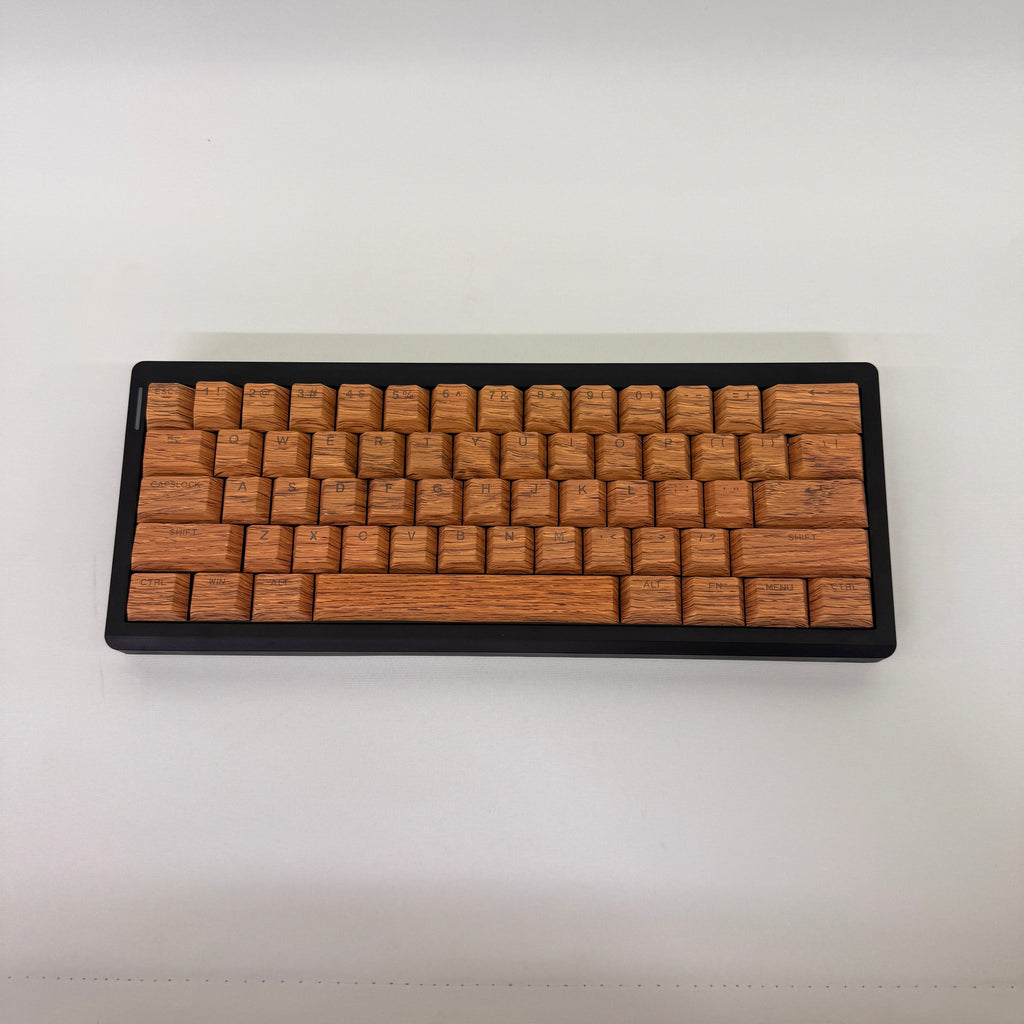 Wooden - Custom Mechanical Keyboard (Choose your Layout)