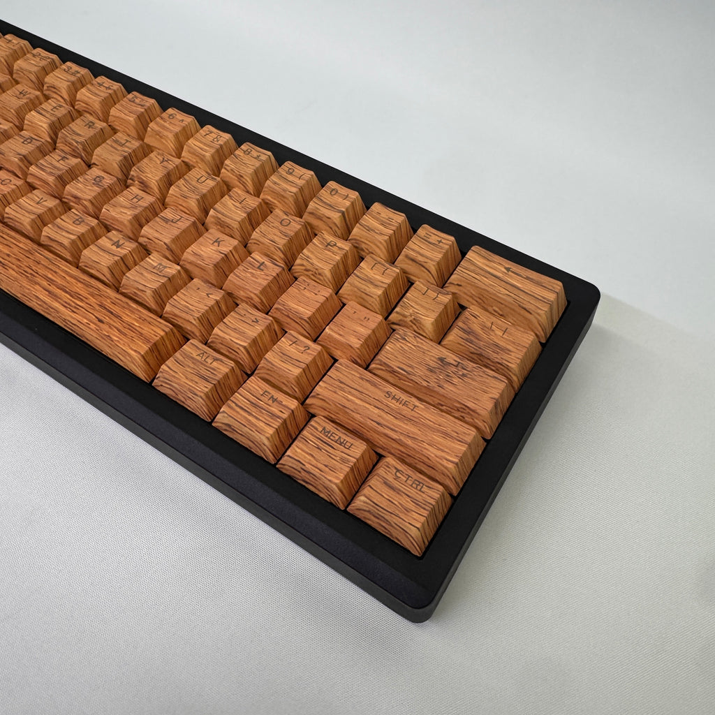 Wooden - Custom Keycap Set (Choose your Layout)