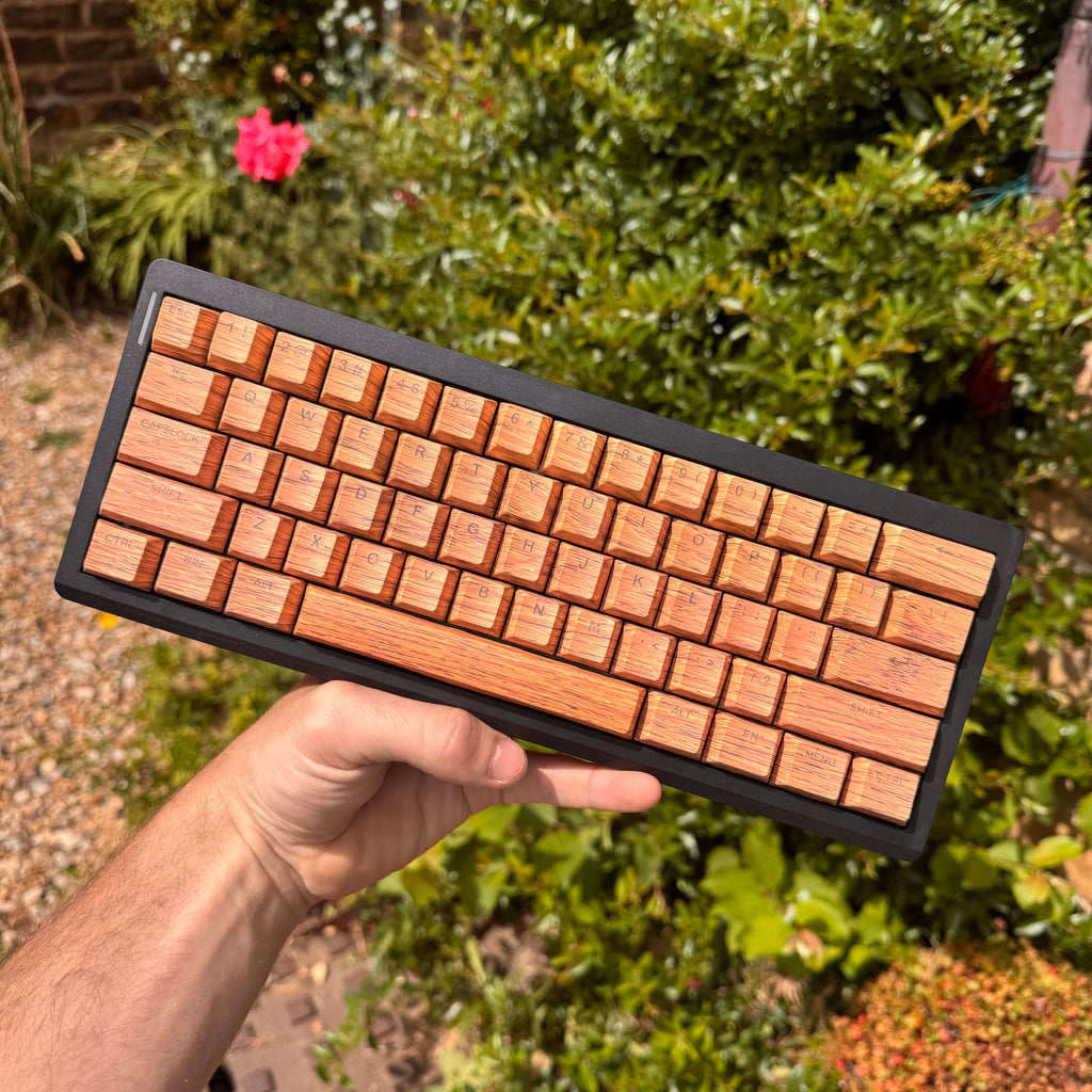 Wooden - Custom Keycap Set (Choose your Layout)