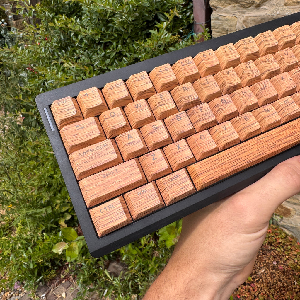 Wooden - Custom Mechanical Keyboard (Choose your Layout)