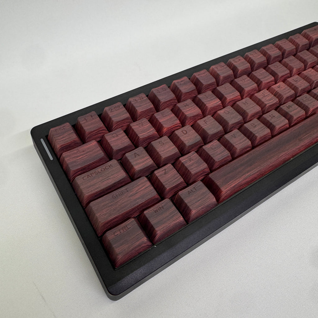 Wooden - Custom Mechanical Keyboard (Choose your Layout)