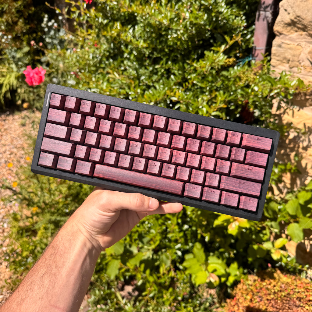 Wooden - Custom Keycap Set (Choose your Layout)
