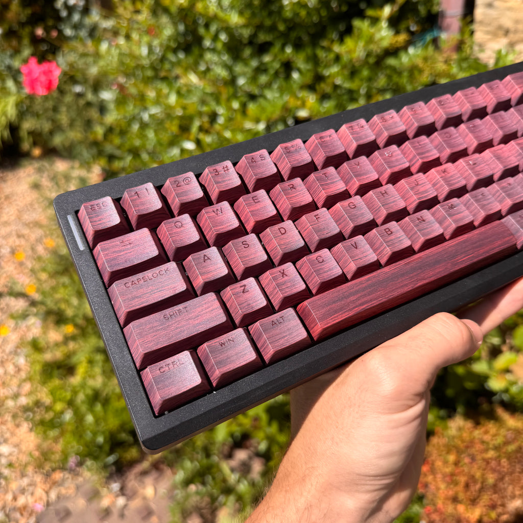 Wooden - Custom Keycap Set (Choose your Layout)