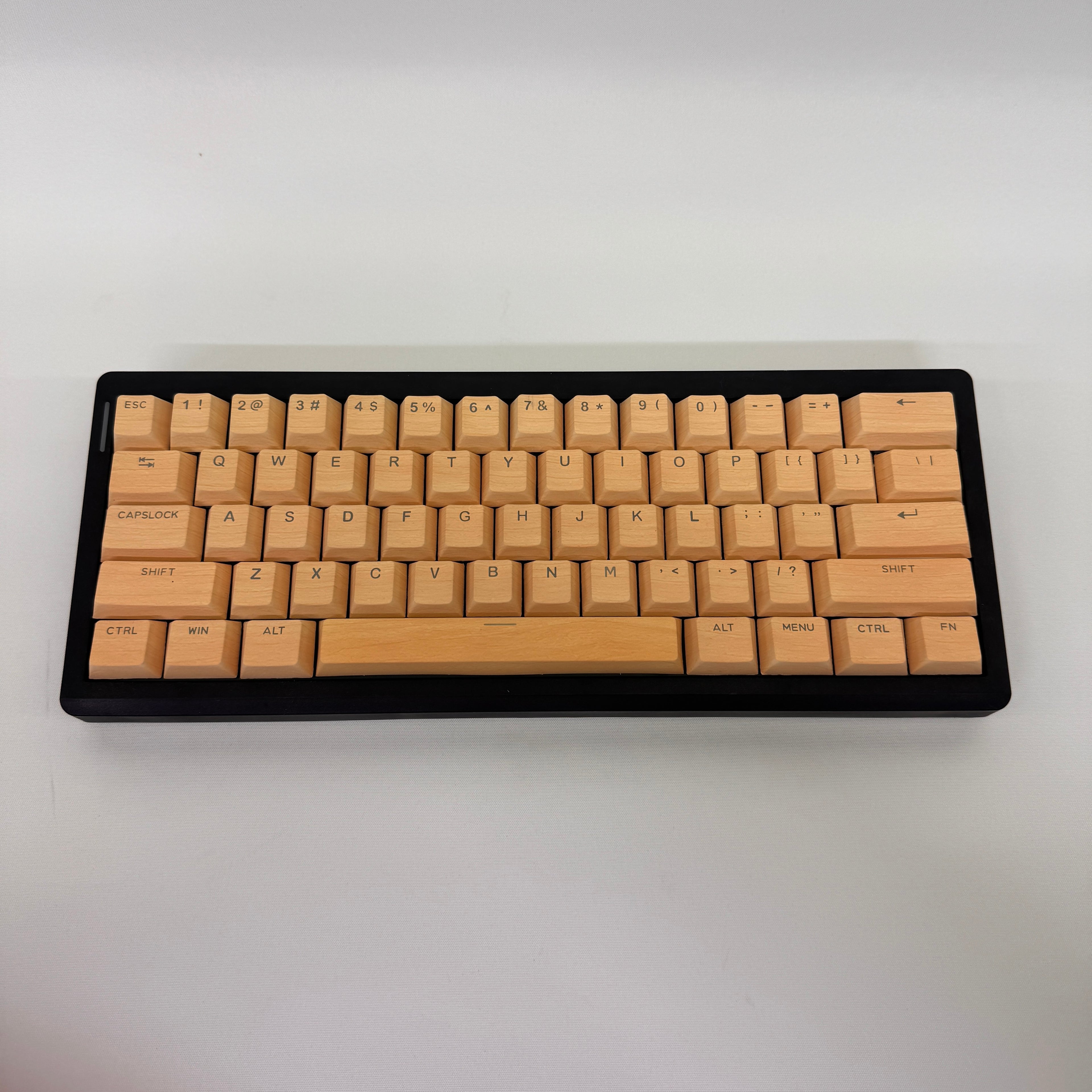 Wooden - Custom Mechanical Keyboard (Choose your Layout)