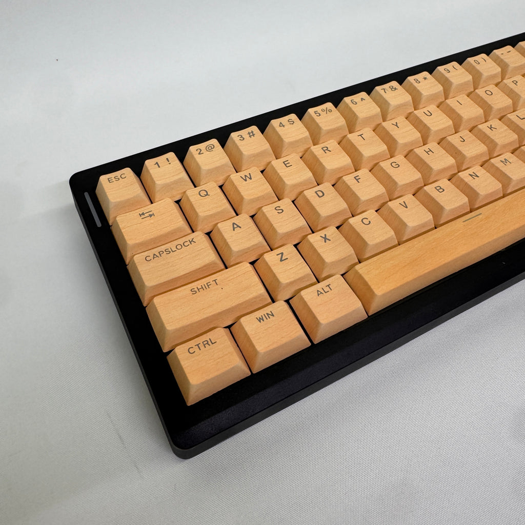Wooden - Custom Mechanical Keyboard (Choose your Layout)