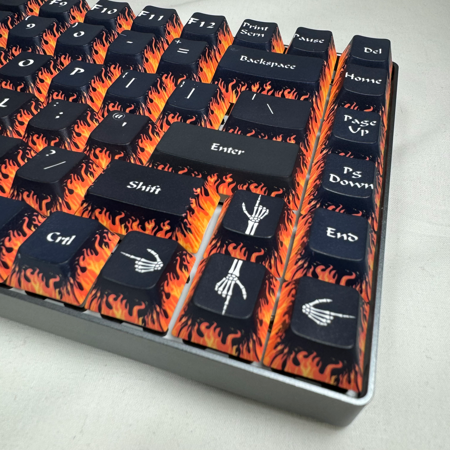 Through Fire and Flames - Custom Keycap Set