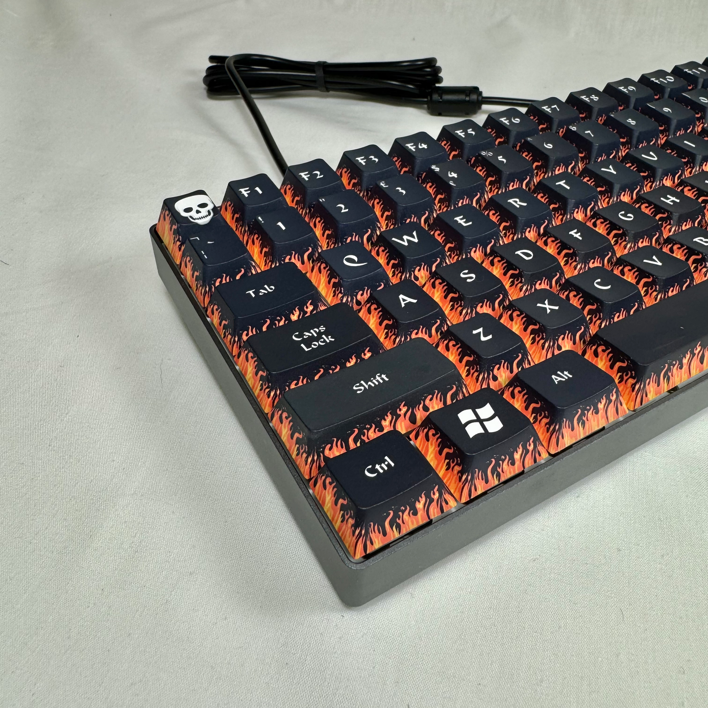 Through Fire and Flames - Custom Keycap Set