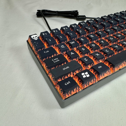 Through Fire and Flames - Custom Keycap Set