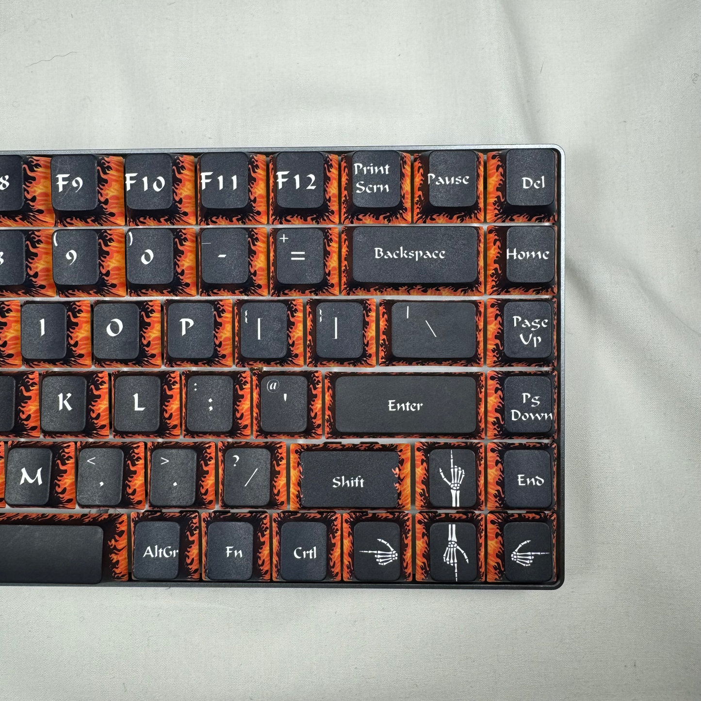 Through Fire and Flames - Custom Keycap Set