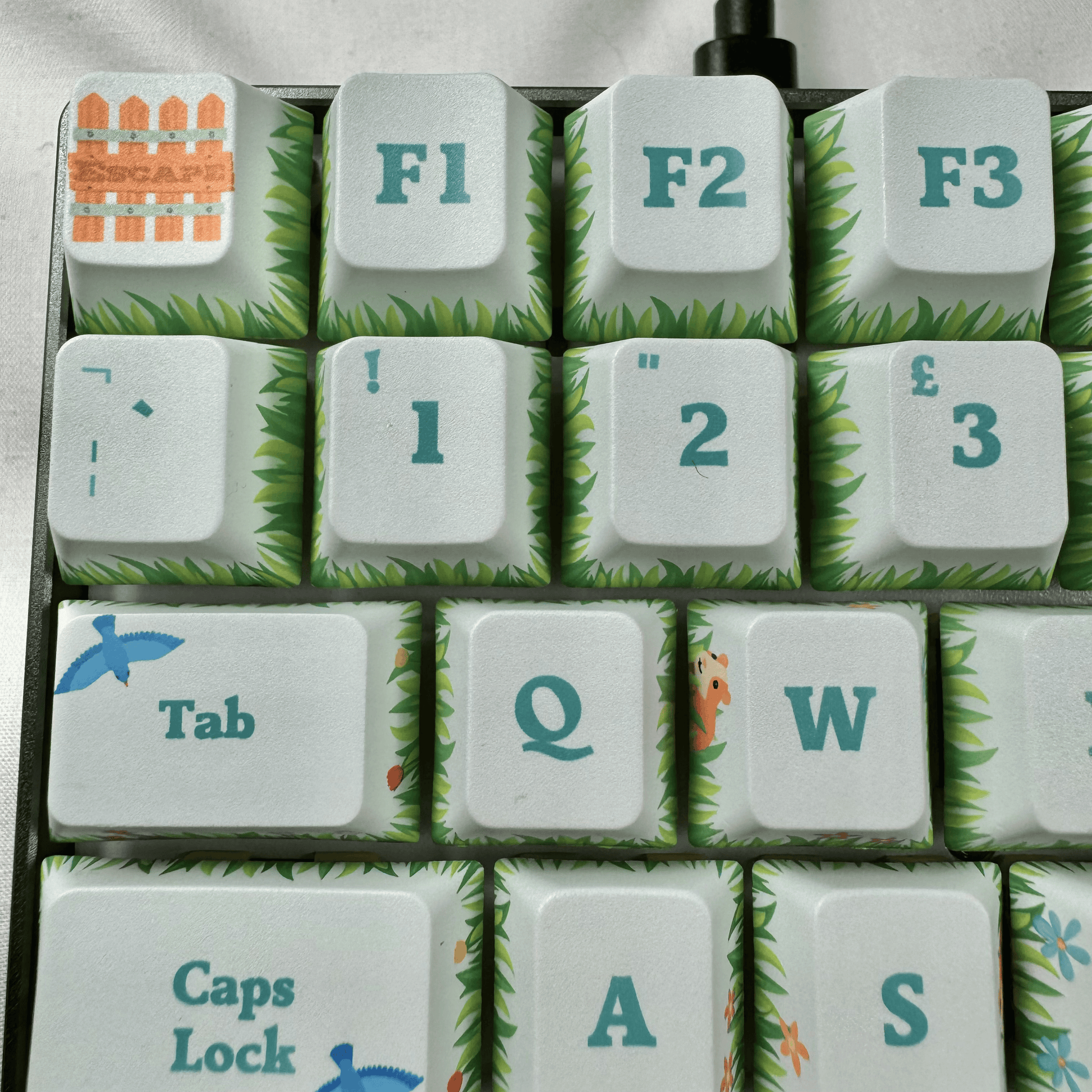Wild Grove - Custom Mechanical Keyboard (Choose your size