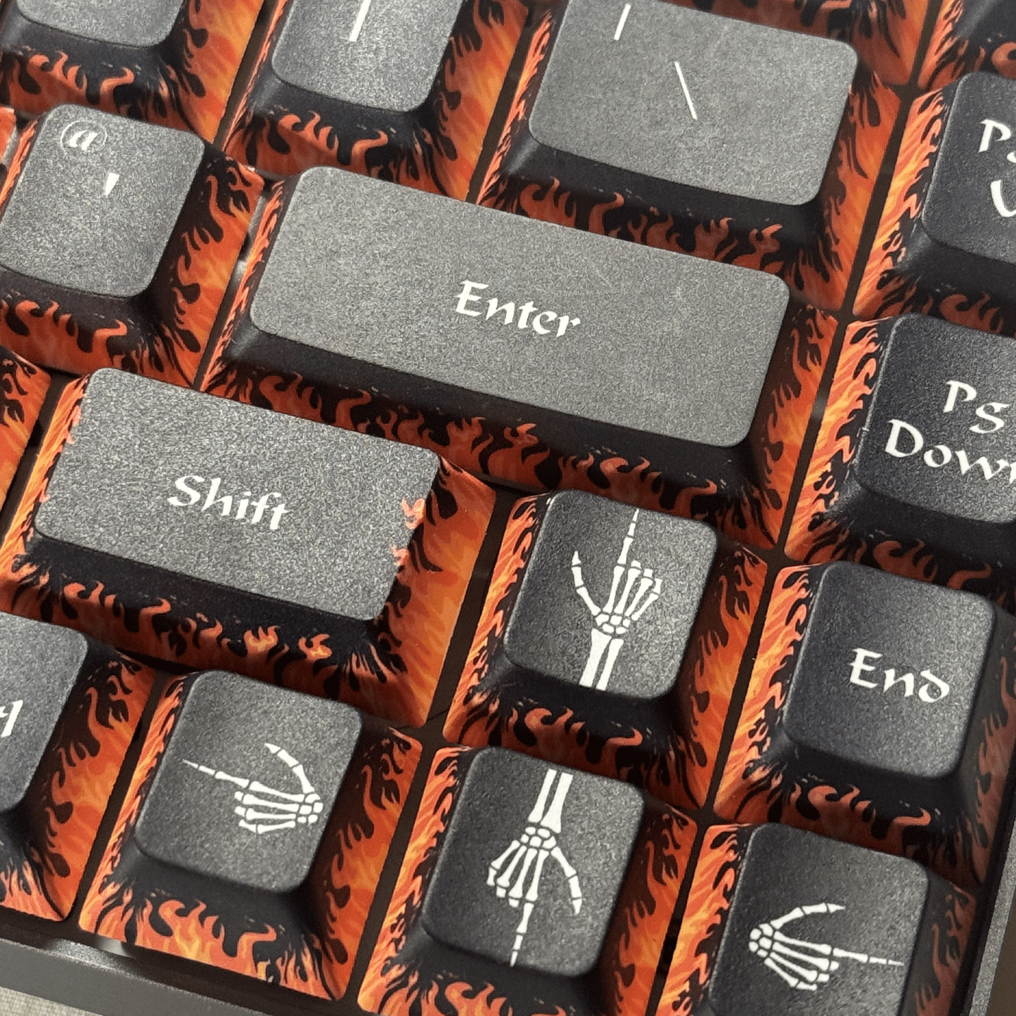 Through Fire and Flames - Custom Keycap Set