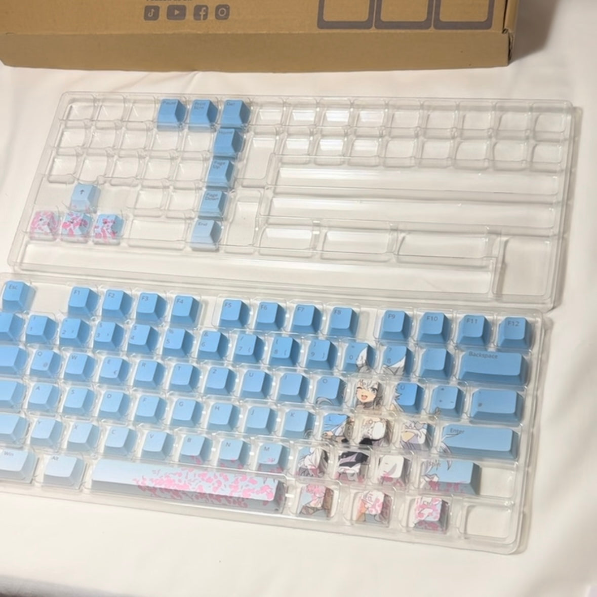Design Your Own ANSI 75% Exploded (83 Keys) Keycap Set