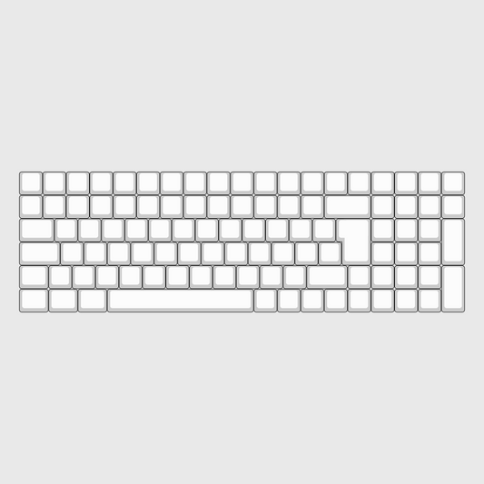 ISO 1800 (101 Keys) Custom Keycap Set