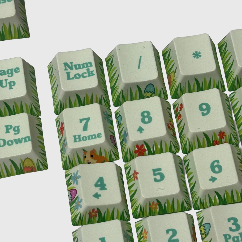 Egg Hunt - Custom Mechanical Keyboard (Choose your size)