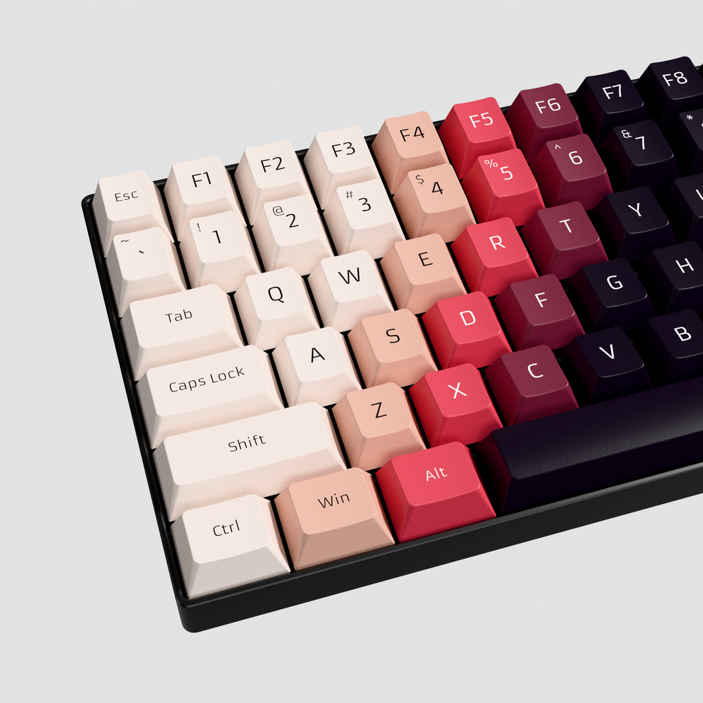 Colour Shift - Custom Mechanical Keyboard (Choose your size)