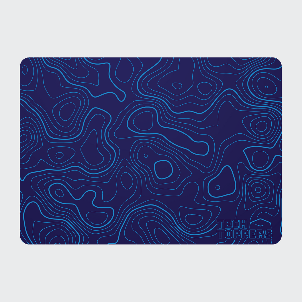 Tech Source Mouse Mat Topographic Custom Mouse Mat - Tech Toppers
