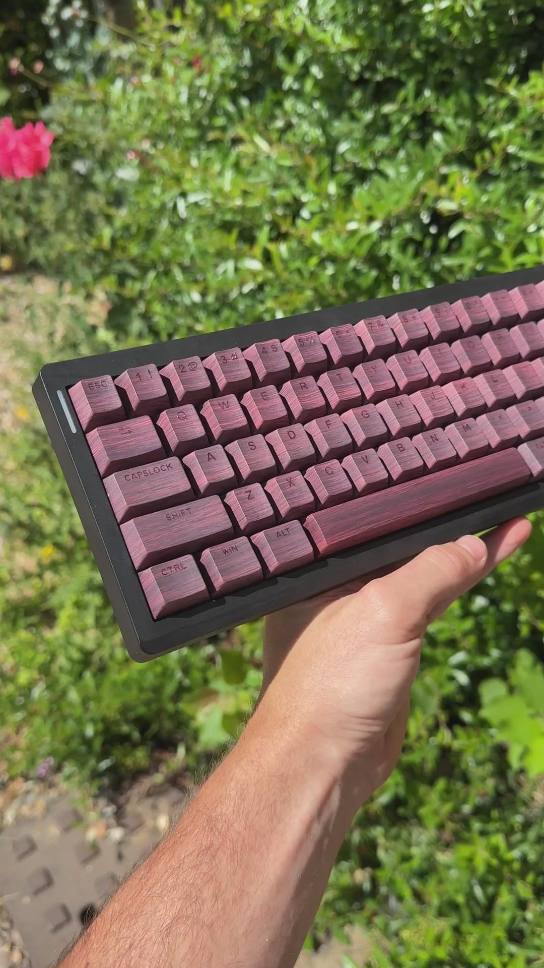 Wooden - Custom Mechanical Keyboard (Choose your Layout)