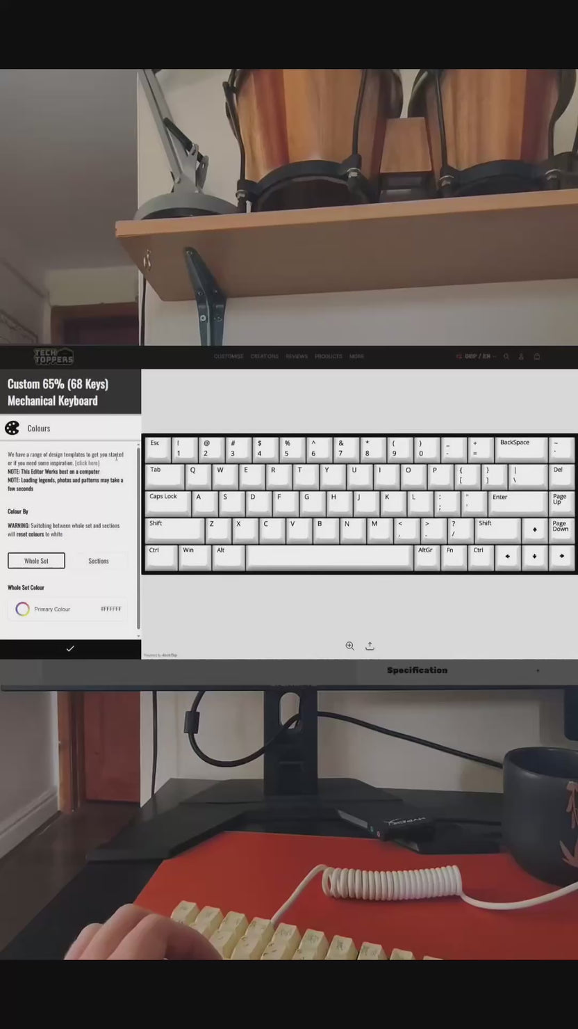 Tech Toppers - Design Your Own Mechanical Keyboard and Keycaps