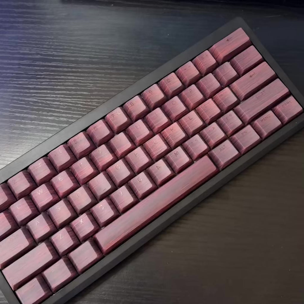 Wooden - Custom Mechanical Keyboard (Choose your Layout)