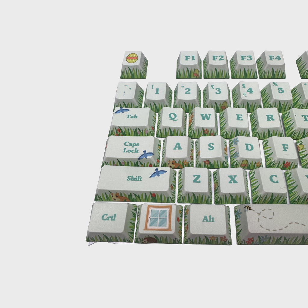 Egg Hunt - Custom Mechanical Keyboard (Choose your size)